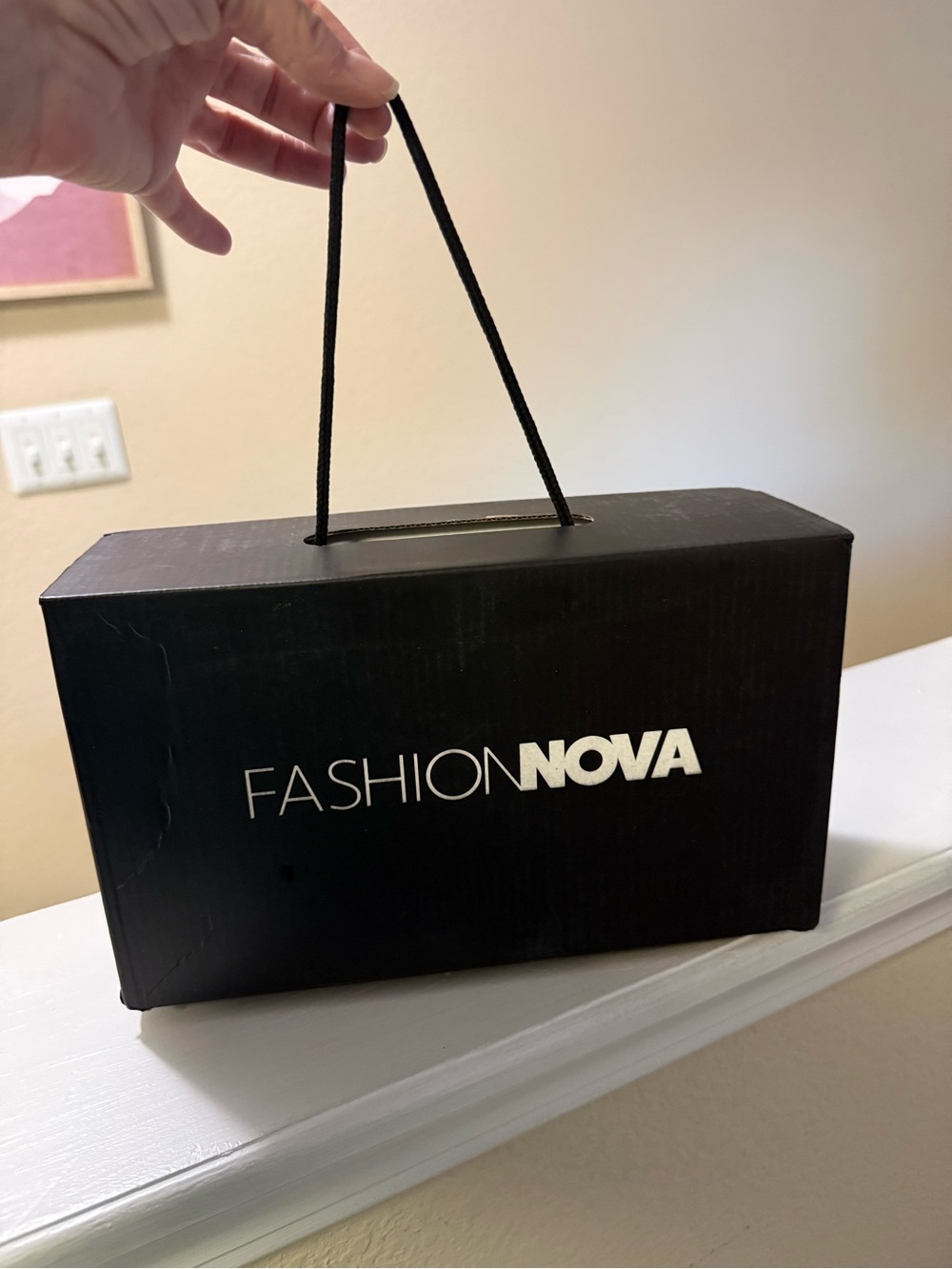 Fashion Nova Black Ribbed Pointed Slingback Heels - Picture 3 of 9